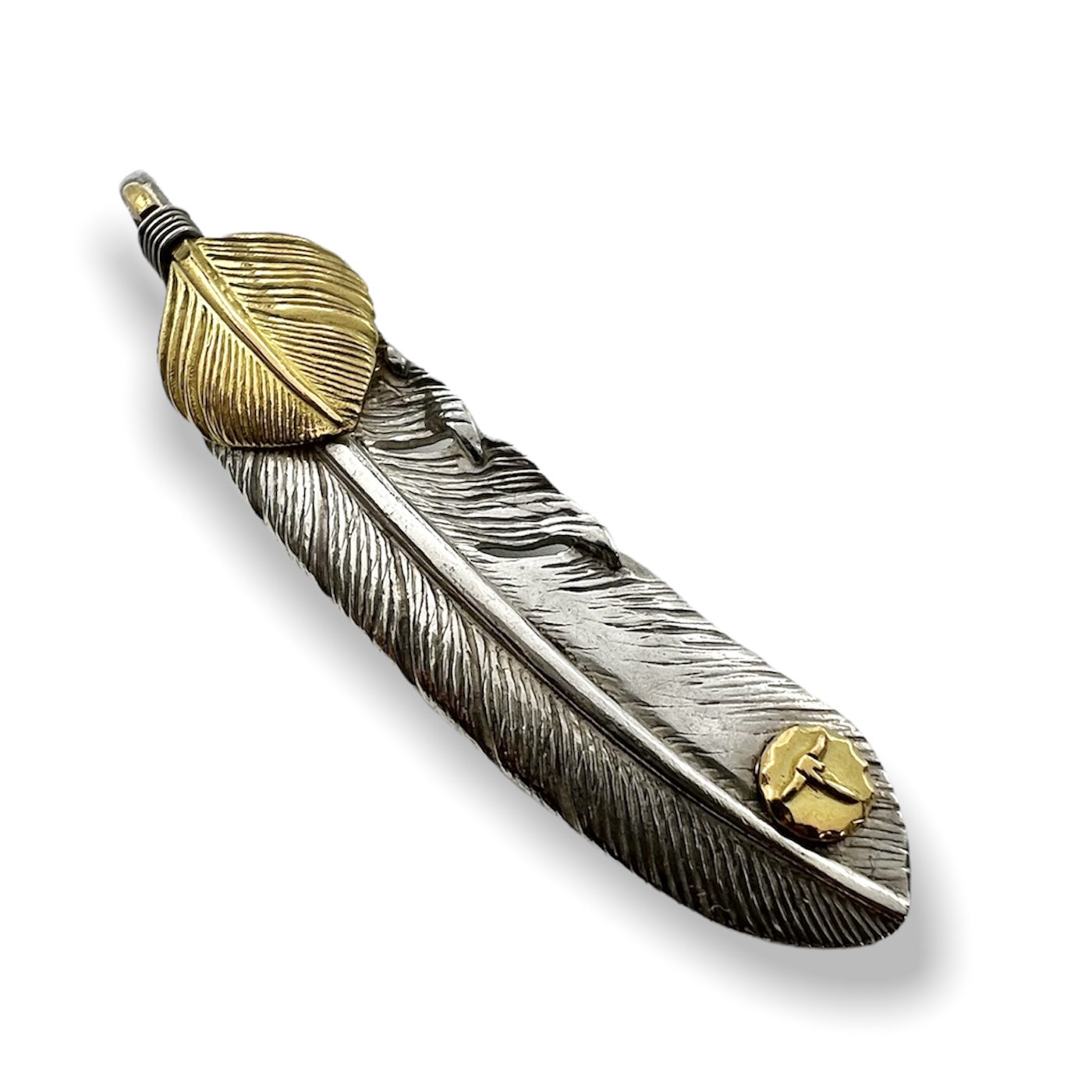 タディアンドキング ハートK18フェザーGPロングホーン 特大